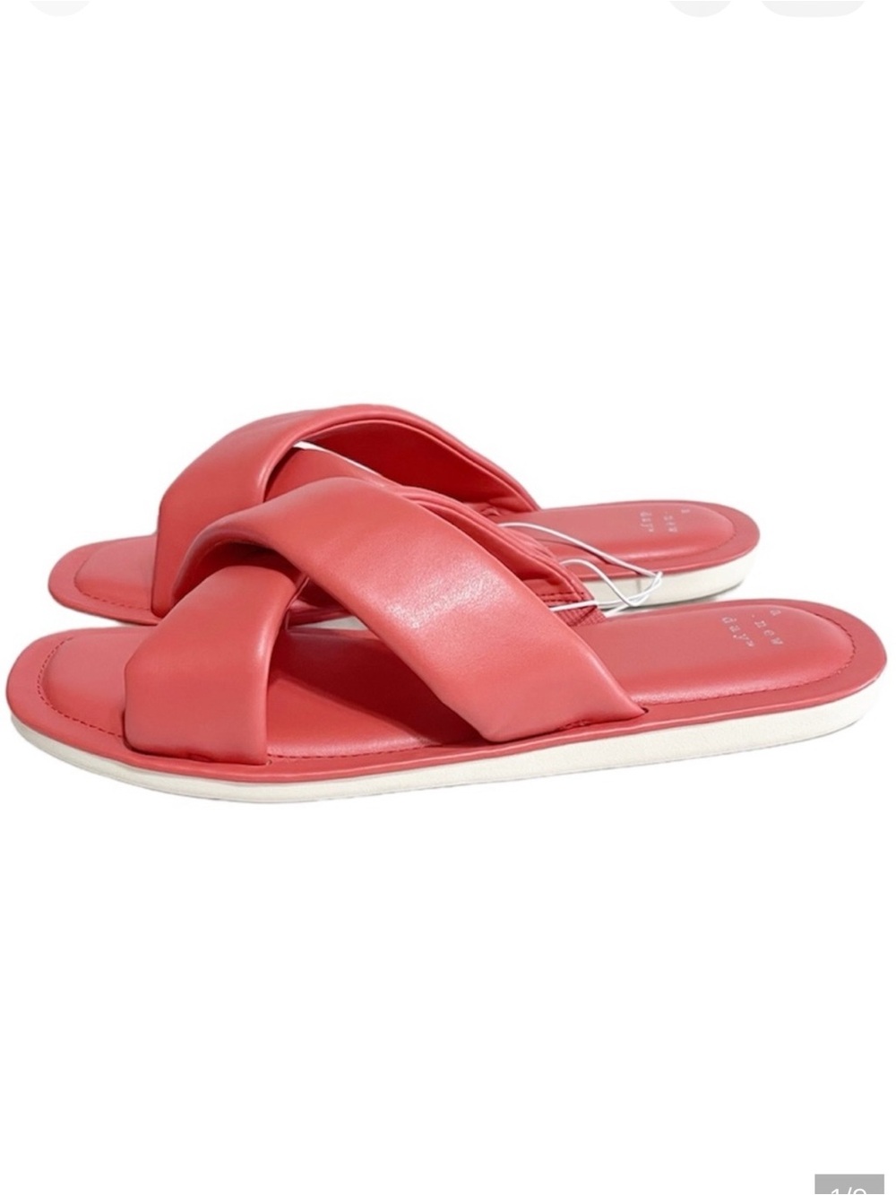 A New Day Daisy Coral Comfort Sandals